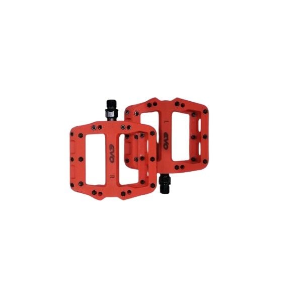 Evo Plastik Turuncu Platformlu Bisiklet Pedalı