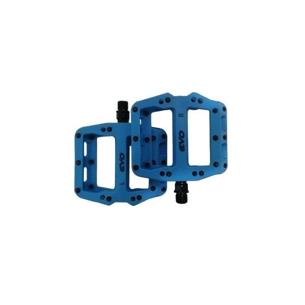 Evo Plastik Mavi Platformlu Bisiklet Pedalı