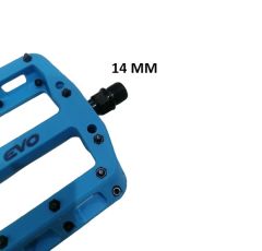 Evo Plastik Mavi Platformlu Bisiklet Pedalı