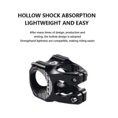 Enlee Alüminyum Kırmızı 31.8 35mm Kısa Gidon Boğazı