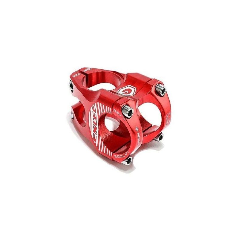 Enlee Alüminyum Kırmızı 31.8 35mm Kısa Gidon Boğazı