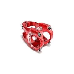 Enlee Alüminyum Kırmızı 31.8 35mm Kısa Gidon Boğazı