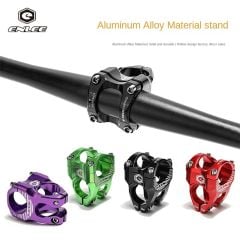 Enlee Alüminyum Kırmızı 31.8 35mm Kısa Gidon Boğazı